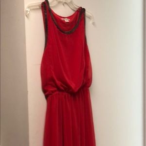 Red dress
